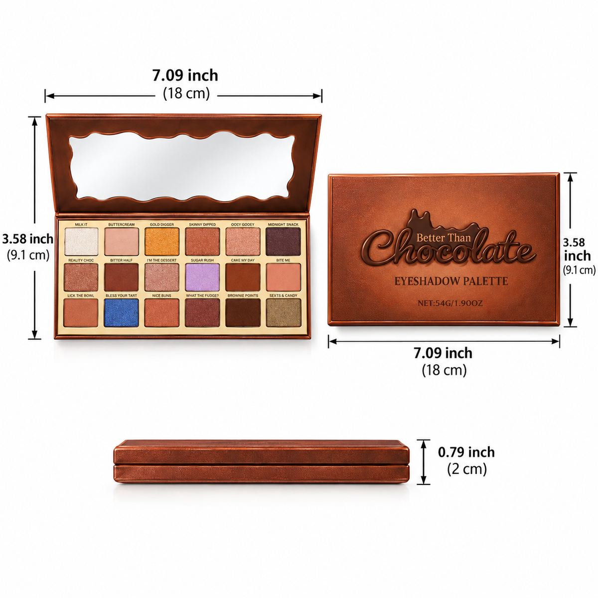 Multi-Color Eyeshadow Palette